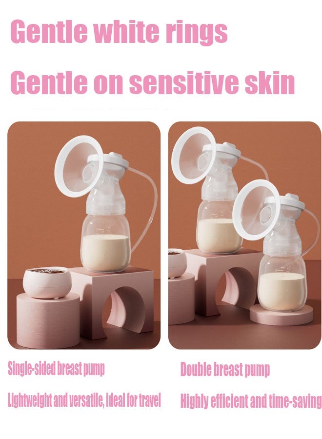 Bukela Electric Double Breast Pump with Lactation Function Wearable Hands Free Electric Automatic Breastfeeding Breast Pump - Image 3