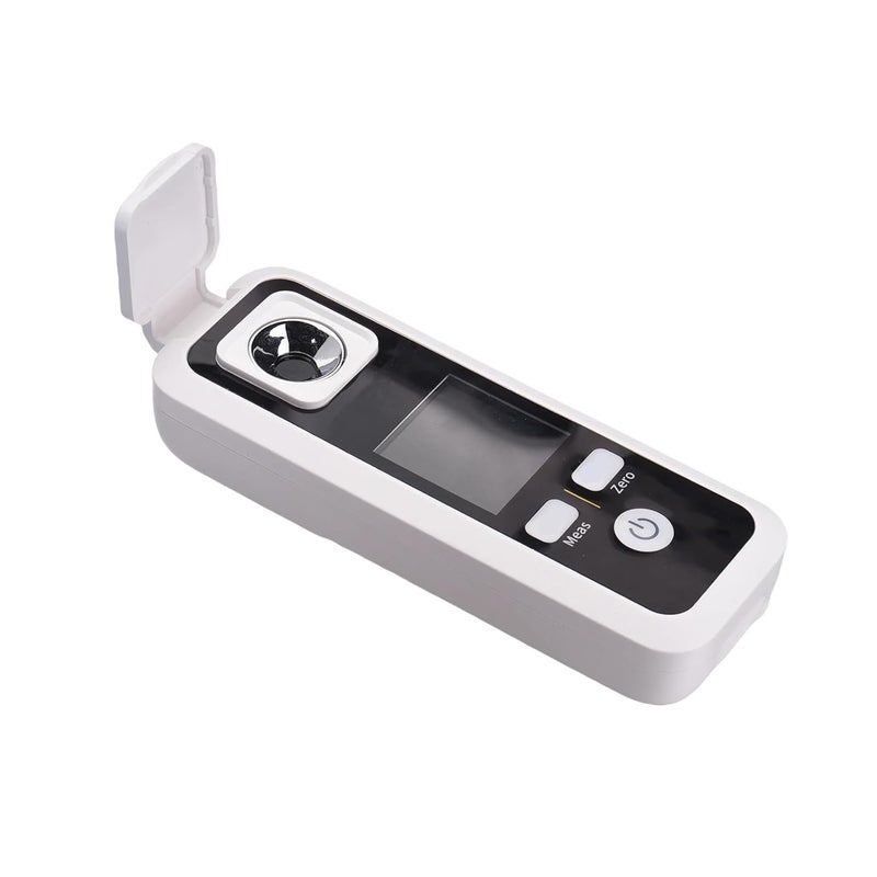Refractometer， Refractometer, Digital, Portable Meter for Fruit, Coffee, Beer, Wine, Food, Vegetables, 0-32% Range,for Honey, Molasses - Image 1