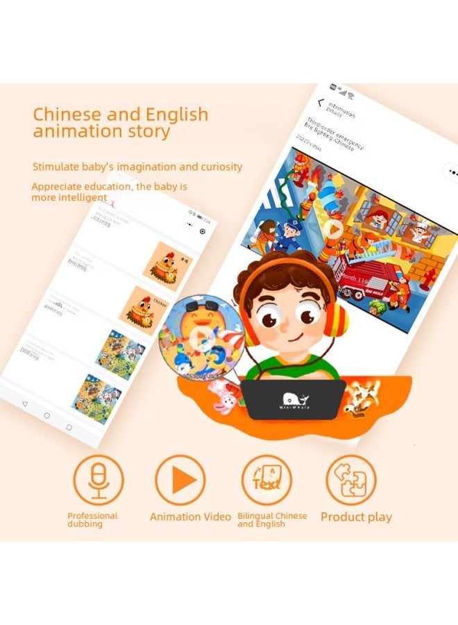 MiniWhale Children's Early Education Puzzle Advanced Luminous Puzzle Baby Children's Enlightenment Toy Knowledge 2-6 Years Old-Color:Level 7-Map Of China MW4127 - Image 4