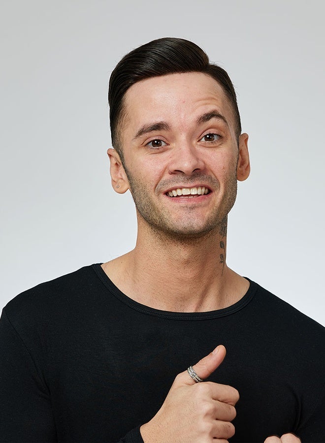 Hair Wig for Men 100% Real Human Hair Forehead wig highlights for men , V-Shape Frontal Hair Topper Soft Thin Skin Base Natural Hairline hair-and-scalp-treatments (black) - Image 4