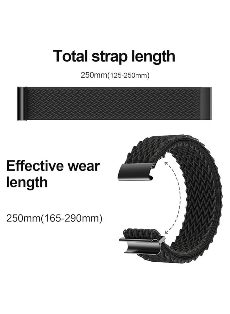 BORTONY Elastic Fiber Nylon Replacement Band Compatible with Whoop 4.0 Wearable Health Fitness & Activity Tracker Stylish Comfortable & Breathable Wristband Perfect for Every Occasion - Image 4