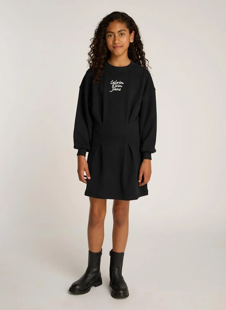 كالفن كلاين جينز Kids Graphic Logo Dress