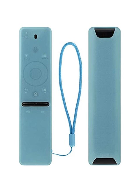 Huayu Remote Case For Samsung Bn59-01241A Bn59-01260A Bn59-01259E Bn59-01266A Smart Tv Remote Control Shock Proof Washable Remote Protector Cover With Hand Strap Blue