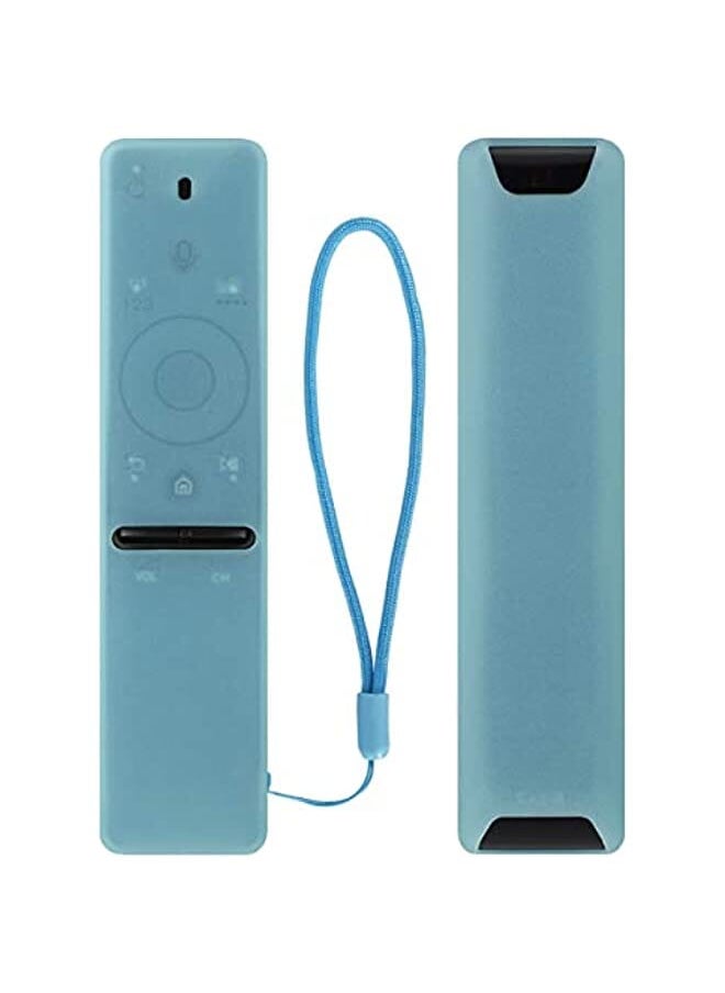 Huayu Remote Case For Samsung Bn59-01241A Bn59-01260A Bn59-01259E Bn59-01266A Smart Tv Remote Control Shock Proof Washable Remote Protector Cover With Hand Strap Blue