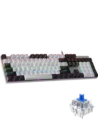 Grey Black 104key