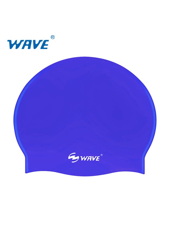 قبعة سباحة سيليكون احترافية للبالغين والأطفال، للرجال والنساء، مقاومة للماء، للشعر الطويل