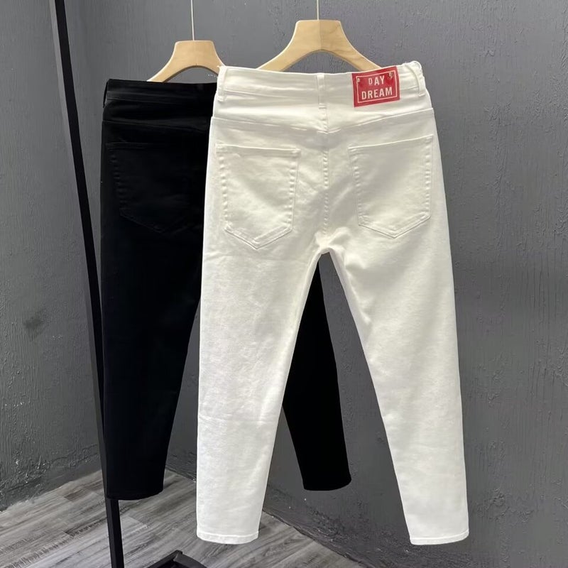 Unisex Classic Denim Jeans Loose Fit Daily Outdoor Wear - Image 2
