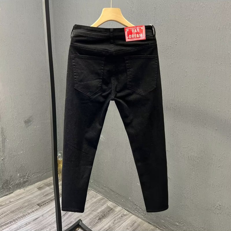 Unisex Classic Denim Jeans Loose Fit Daily Outdoor Wear - Image 5