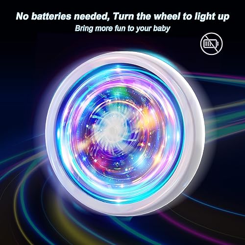 WETIFY Colorful Lighting Baby Balance Bike Toys for 1 Year Old Boy Gifts 1036 Month Toddler Balance Bike No Pedal 4 Silence Wheels  Soft Seat First Bike One Year Old Boy Birthday Gift - Image 5