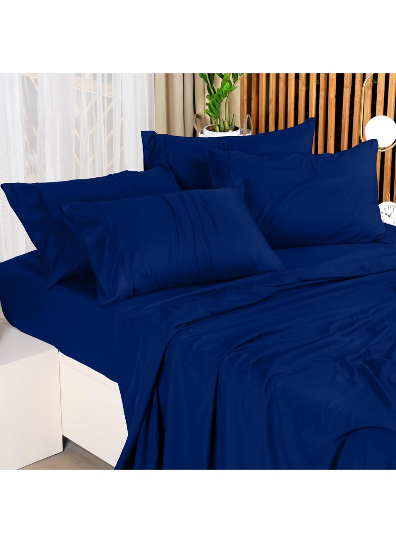 Utopia Bedding Utopia Bedding Full Bed Sheets Set - 4 Piece Bedding - Brushed Microfiber - Shrinkage and Fade Resistant - Easy Care (Full  Royal Blue)  - Image 3