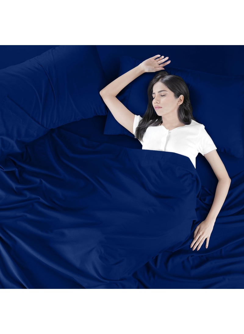Utopia Bedding Utopia Bedding Full Bed Sheets Set - 4 Piece Bedding - Brushed Microfiber - Shrinkage and Fade Resistant - Easy Care (Full  Royal Blue)  - Image 5