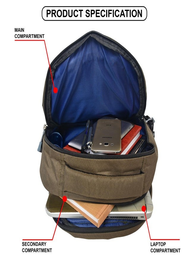 MADHABI Laxebag Lightweight Backpack | Laptop Bag for School, College, Office & Travel | Unisex Casual Backpack - Image 5