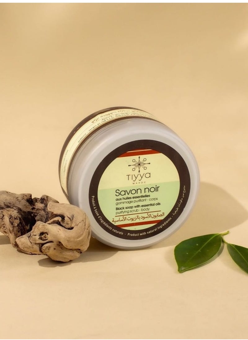 Black Soap with Essential Oils