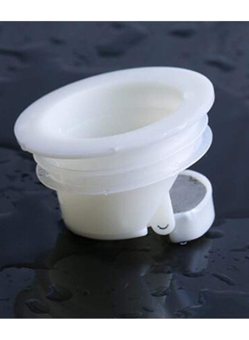 SYOSI Silicone Drain, 6Pcs Backflow Preventer Floor Drain Deodorant Core Drain Valve Sewer Core for Toilet Bathroom Floor Drain - Image 3