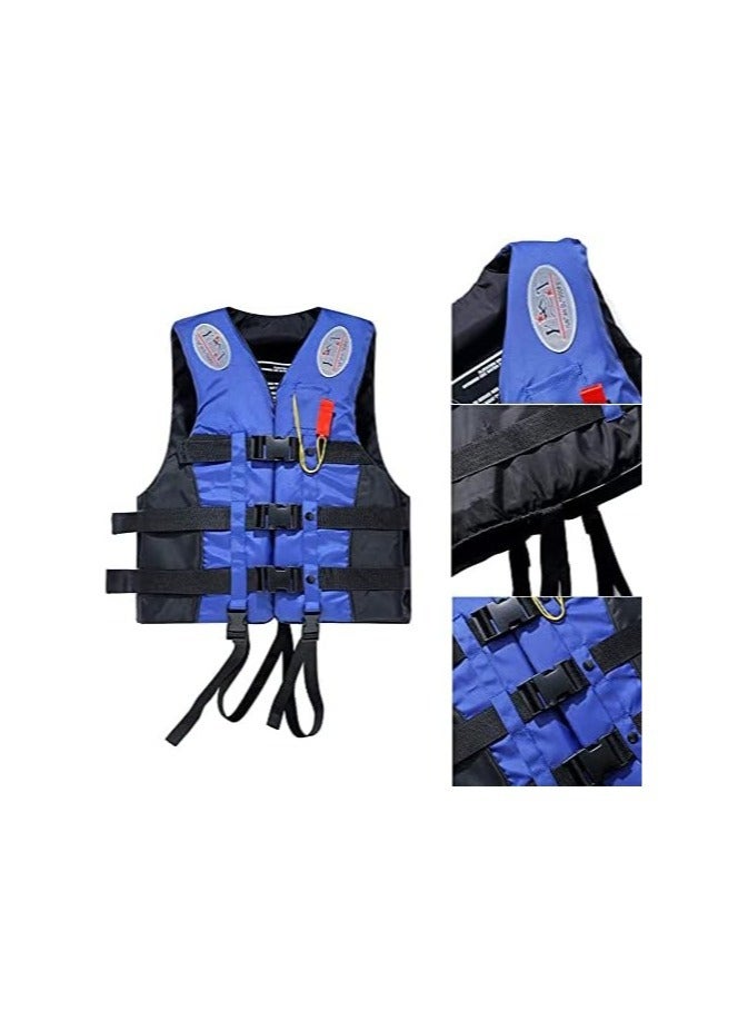 REBENUO Swimming jacket, latest style, safety jackets, size Large (blue) - Image 3