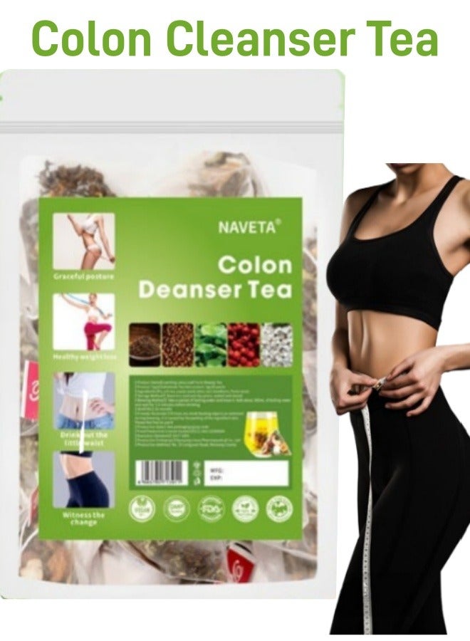 شاي طبيعي عشبي لتنظيف القولون - تنظيم لطيف للأمعاء، يعزز حركة الأمعاء المنتظمة، شاي للعناية اليومية بالأمعاء - Image 1