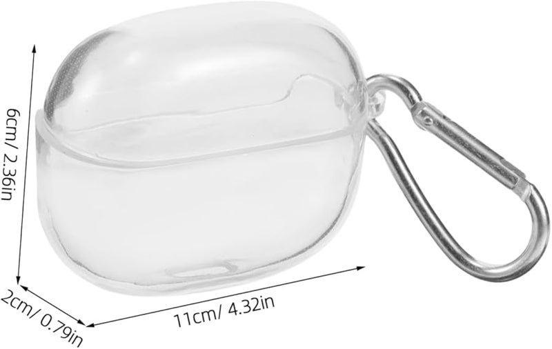 Transparent TPU Case Cover for Redmi Buds Pro Water Resistant Lightweight Earphone Pouch - Image 3