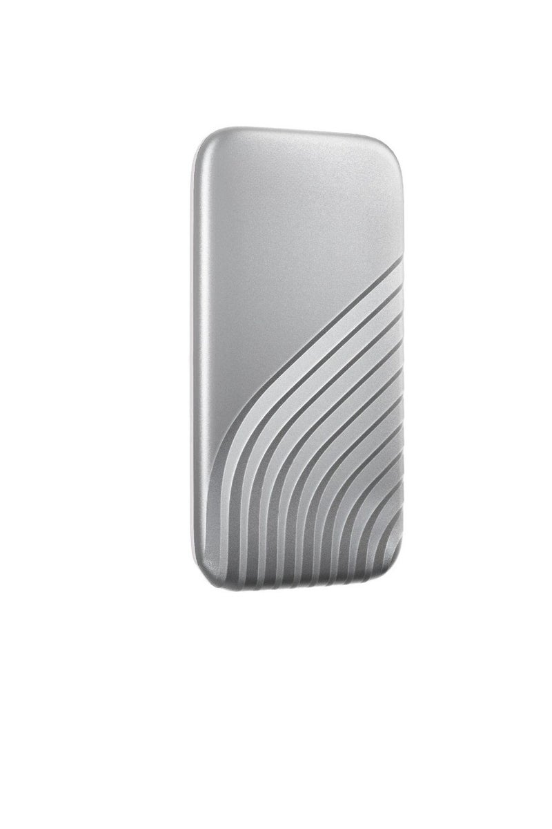 Portable SSD, Portable External Solid State Drive, Sturdy And Blazing Fast Data Storage Drive, Password Protection Backup Drive With Hardware Encryption, (1pc, Silver, 1TB) - Image 1