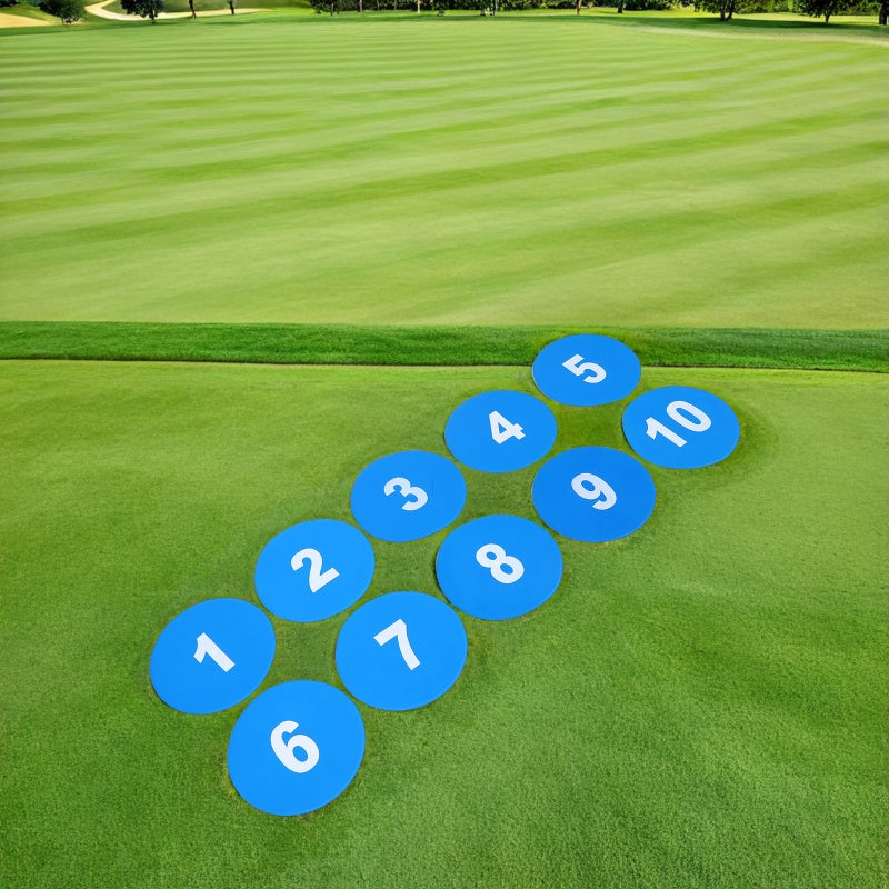 20 pcs Numbered Spot Markers: Floor Markers Floor Dots Flat Cones Agility Dots for Kids Soccer Basketball Sports Speed Agility Training Preschool Classroom Activities - Image 5
