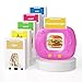 HOMESTEC Toddler Talking Flash Cards with American Accent and 288 Sight Words for Speech Therapy Learning Montessori Sensory Play for Boys and Girls Ages 3 to 6 Easter Basket Stuffer Pink - Image 2