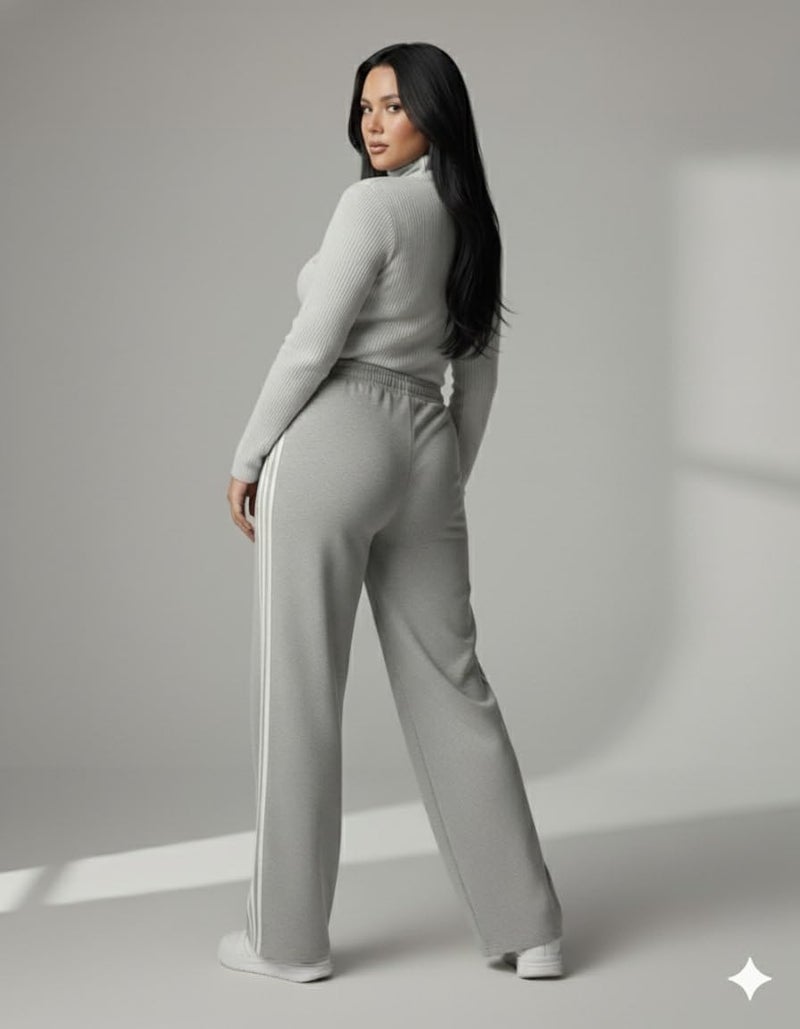 Volex Women’s High-Neck Top & Jogger Set | Stylish Co-Ord Tracksuit for Women | Trendy Winter Wear |Casual Regular Wear High Neck Sweatshirt & Jogger Pants Set - Image 2