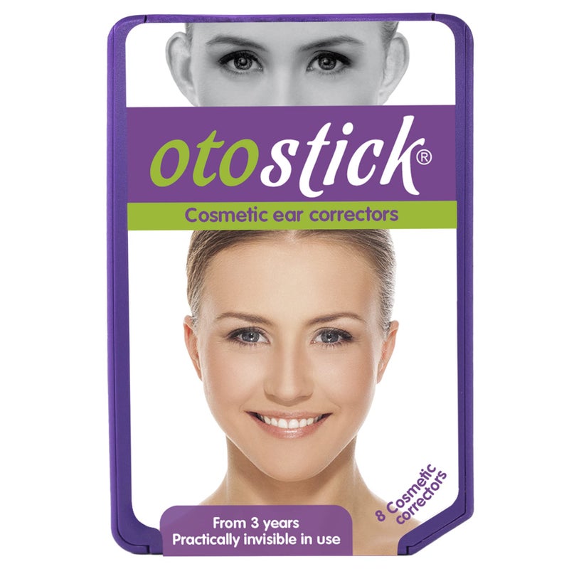 Otostick - 8 Count Cosmetic Discreet Protruding Ear Corrector - Corrective Ear Care Products for Ear Pinning Without Surgery from 3 Years of Age - Image 1