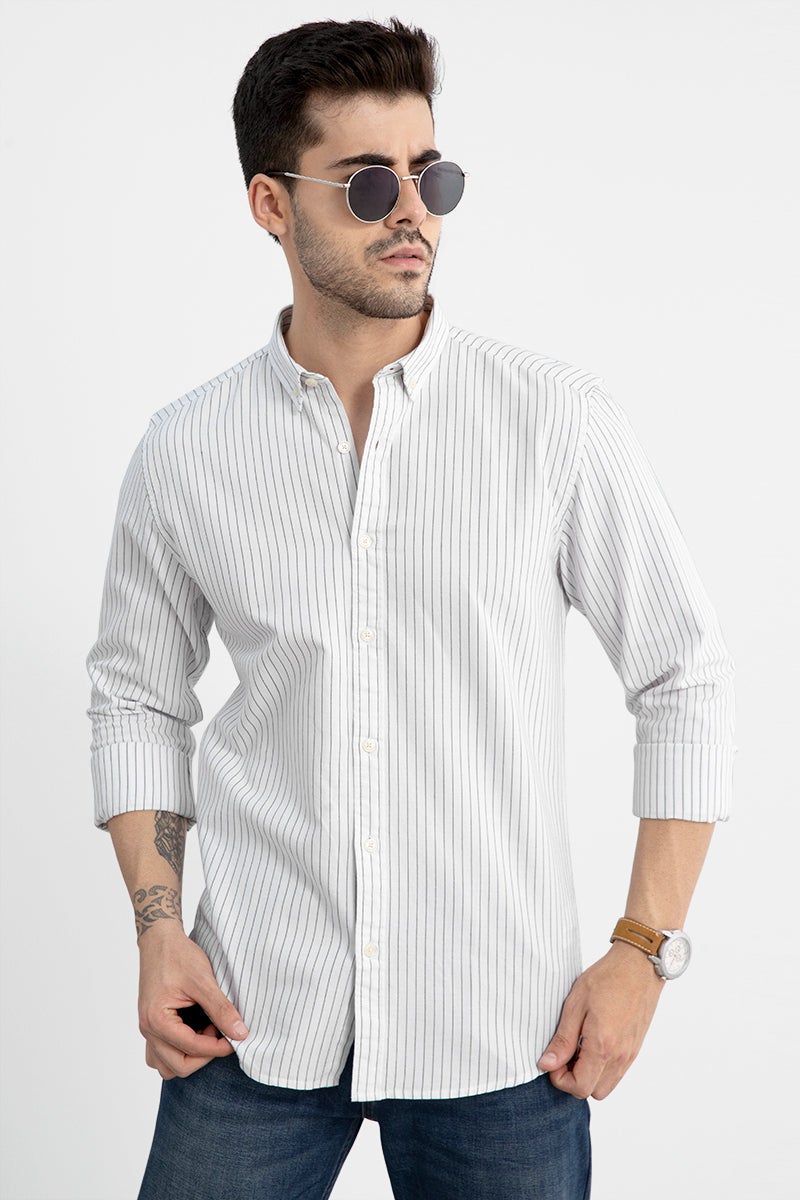 SNITCH Lining White Shirt - Image 3