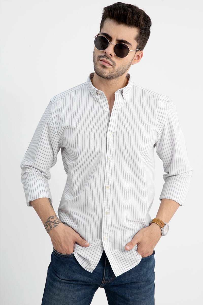 SNITCH Lining White Shirt - Image 2