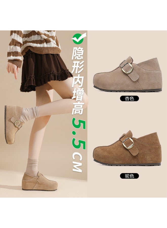 St&Sat Saturday Platform 5.5cm Birkenstock Style 26 Spring Comfortable Versatile Slip-on Casual Women's Shoes - Image 2