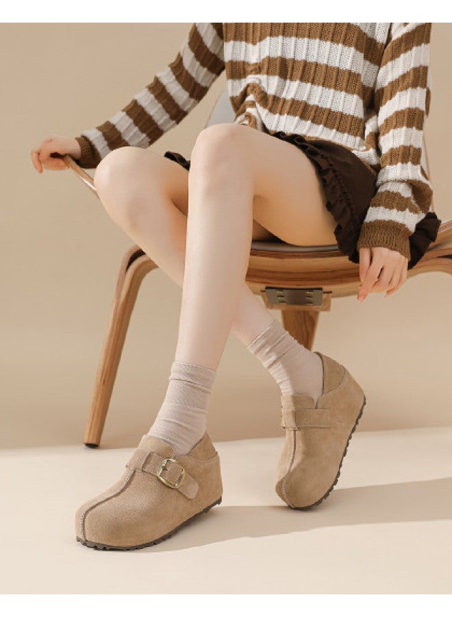 St&Sat Saturday Platform 5.5cm Birkenstock Style 26 Spring Comfortable Versatile Slip-on Casual Women's Shoes - Image 1