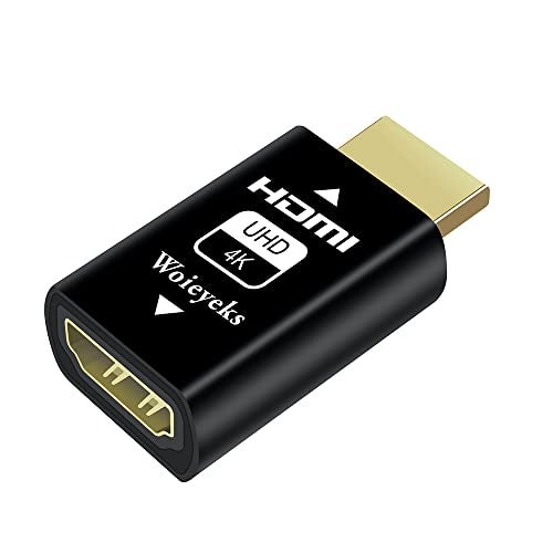 Woieyeks 4K HDMI edid Emulator passthrough -Default Resolution 1920x1080@60Hz Highest 3840x2160@60Hz - for Mac Thunderbolt to HDMI Switches/Extender/AV Receiver/Video Splitters - Image 1
