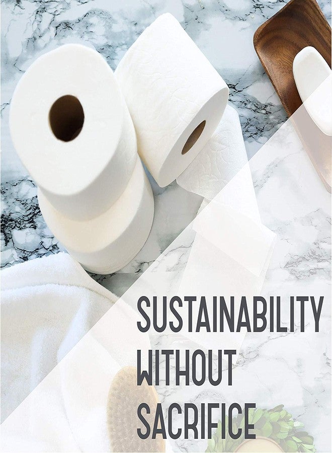 MDN Mist Ultra Soft Clean Care Embossed 2 Ply Toilet Tissue Paper, Strong Biodegradable Bath Tissue, Septic-Safe, 10 Rolls in Pack, 250 Pulls Per Roll Item Name (aka Title) - Image 3