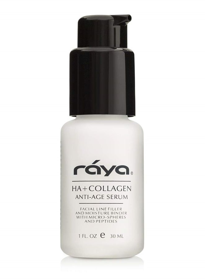 RAYA HA + Collagen Serum (502) | Anti-Aging Facial Treatment for All Skin | Helps Reduce Age Lines and Wrinkles | Tightens, Firms, and Softens Skin - Image 1