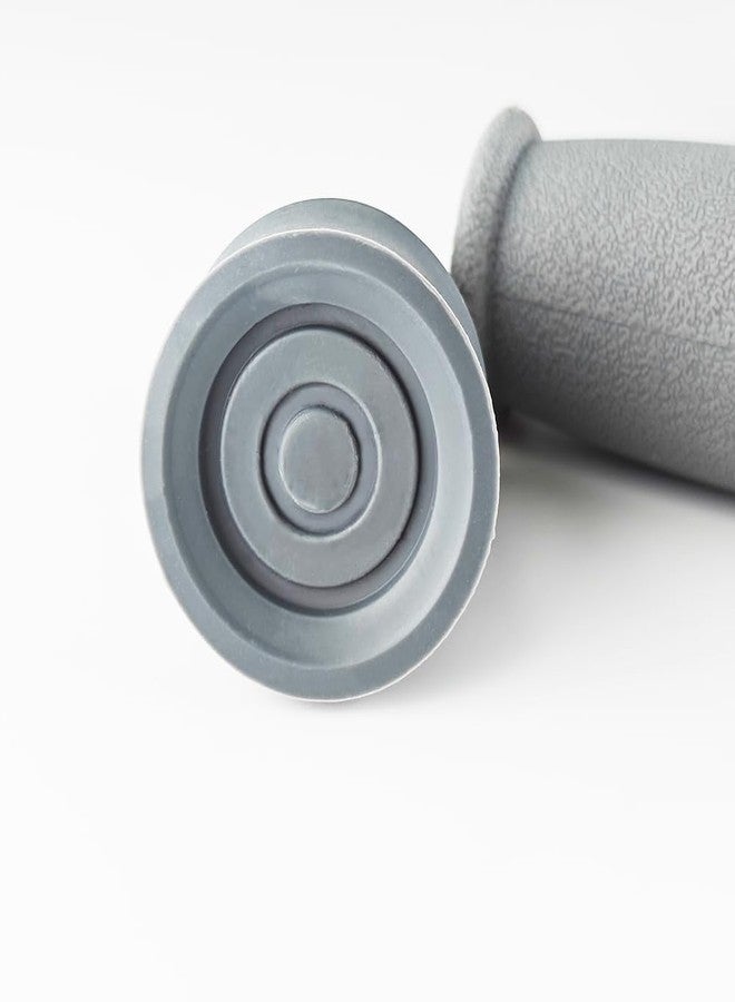 Hauscher Crutch Tips 2 Pcs, Replacement Medical Drive Cane Tips, 7/8 Inch (Grey, 2 pcs) - Image 5