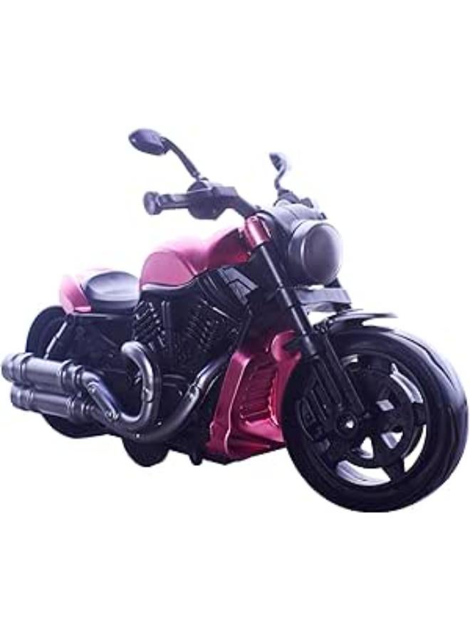 دراجة هارلي وردية سوداء