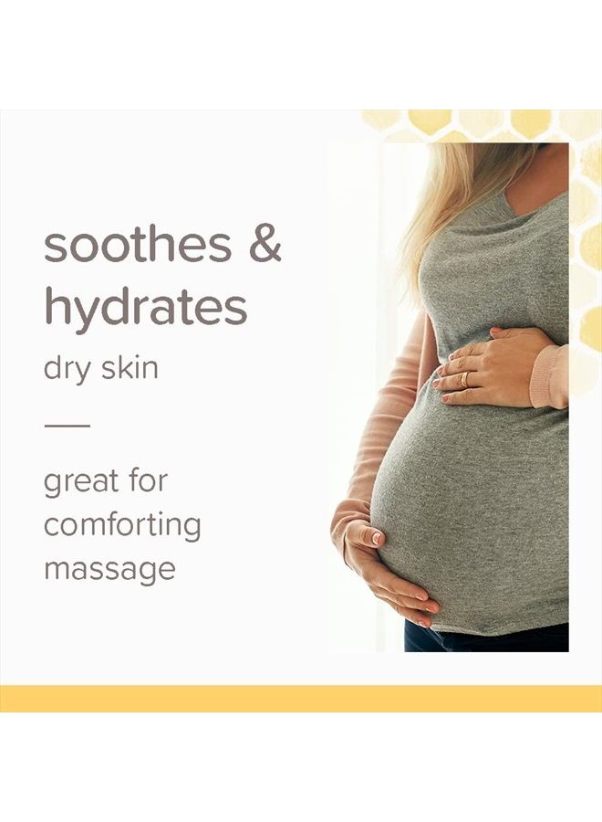 Burt's Bees Body Oil, Burt's Bees Mama Hydrating & Smoothing Skin Care with Vitamin E, 100% Natural, 4 Ounce - Image 2