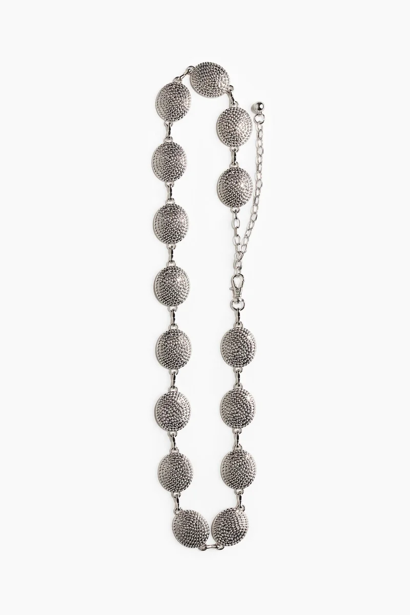 H&M Metal-disc belt