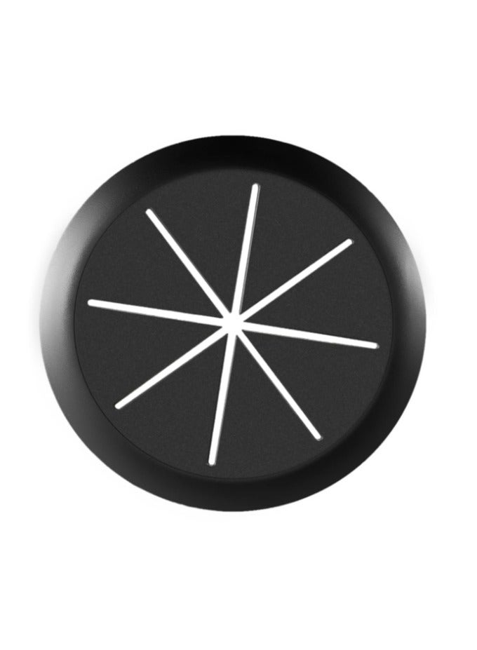 يا كومز 2 بوصة مكتب Grommet الأسود, Yakumuz مكتب ثقب غطاء الكابل, مكتب ثقب Grommet للأسلاب, مرنة كابل Grommet - 5 حزمة - Image 2