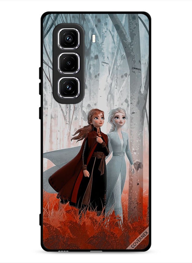 Covernex Infinix Hot 50 Pro 4G Protective Case Cover Frozen Sisters - Image 1