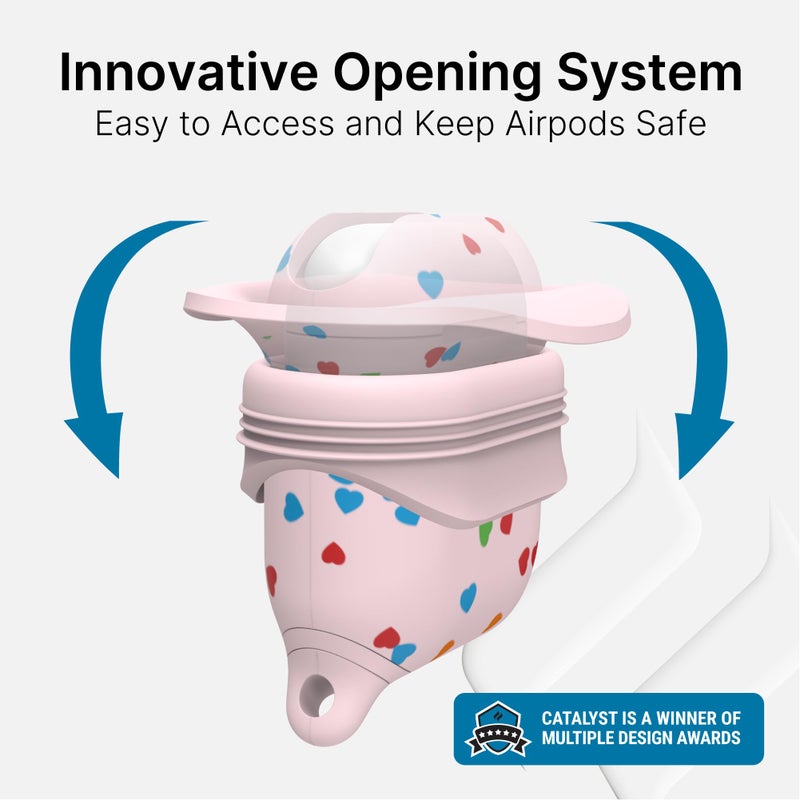 Catalyst Waterproof Case for AirPods 2nd Generation and AirPods 1st Generation - Wireless and USB-C Charging High Drop Protection AirPod Gen 2 and Gen 1 Case with Carabiner, One Piece Design - Image 5