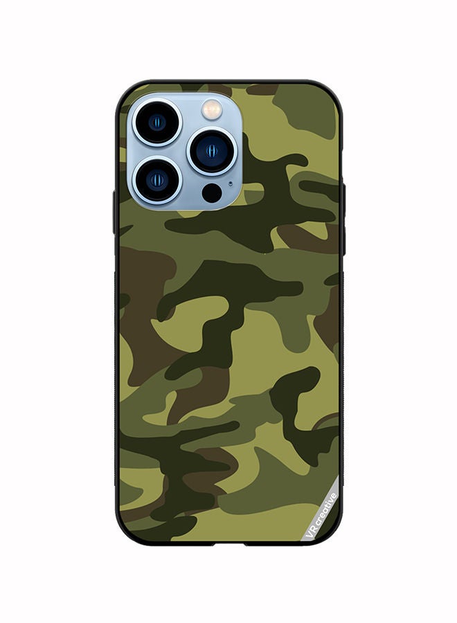 VR CREATIVE Protective Case Cover For Apple iPhone 14 Pro Military Texture Design Multicolour - Image 1