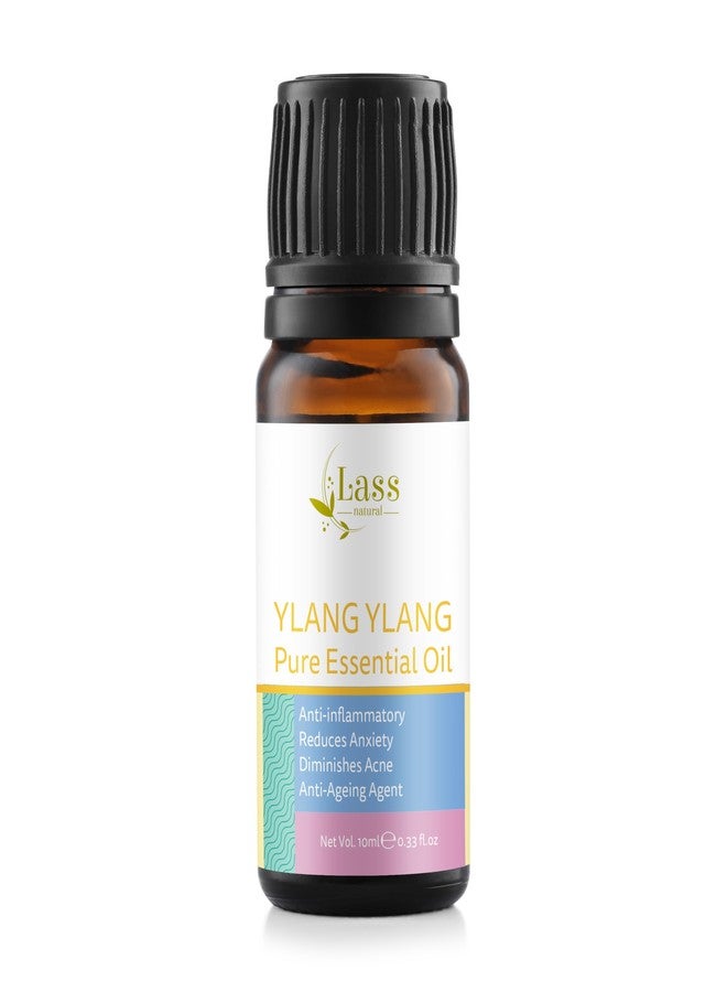 Lass Natural Ylang Ylang Pure Essential Oil |Diminishes Acne |Hydrating -10Ml - Image 1