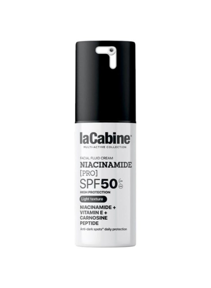 La Cabine Niacinamide [Pro] Facial Fluid Cream SPF50 - 30 ml - Image 1