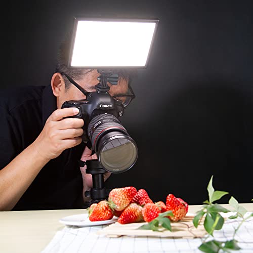 VILTROX L116T CRI95+ Super Slim Dimmable LED Light Panel,Bi-Color 3300K-5600K LED Video Light with LCD Control/Light Mount (NO Battery/No ac Adapter) - Image 4