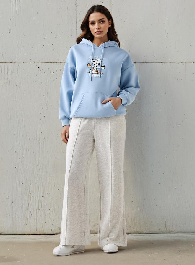 SP Characters Hooded Sweatshirt With Snoopy Print - Image 2