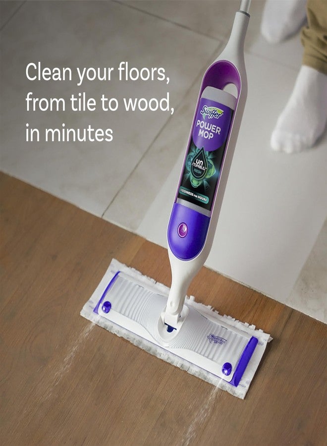 Swiffer PowerMop Floor Cleaning Solution with Unstopables Fresh Scent, PowerMop Refills, Floor Cleaner for Mopping, 25.3 fl oz, 2 Pack - Image 4