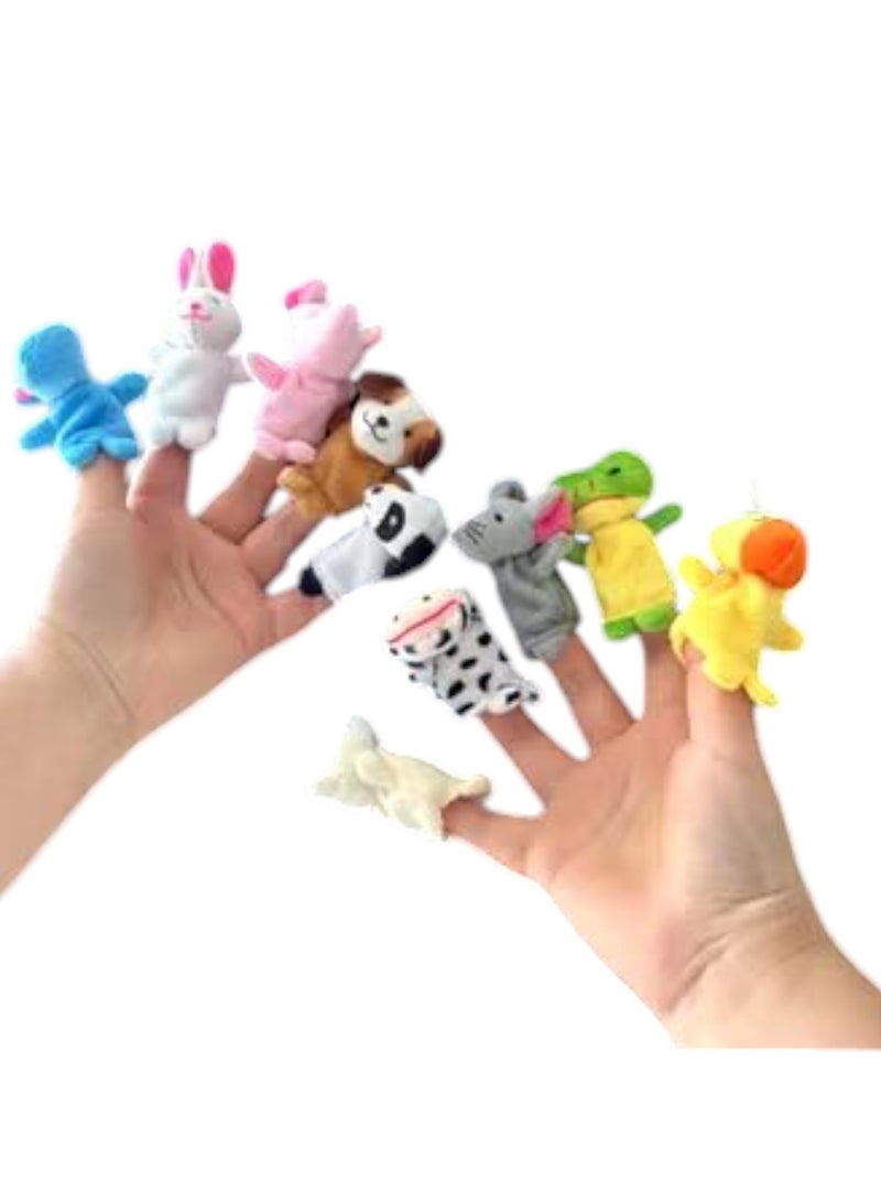 مجموعة من 16 قطعة و شخصية من لعبة دمي الأصابع شخصيات منوعة مفيدة جدا لتنمية مهارات الطفل في العب او عرض او سرد القصص و يستخدم ايضا في صندوق مسرح العرئس مناسب لاي حجم مسرح تفيد دمى الأصابع معلم او مع - Image 4