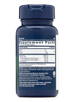 GNC Triple Strength Fish Oil 1000mg 30 counts  - Image 2