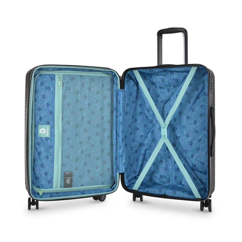 Discovery ABS Trolley 3-Piece Luggage Set DL01HA/3P Hard Shell Suitcase Set with TSA Lock & 4 Double Spinner Wheels (S, M, L) - Image 4