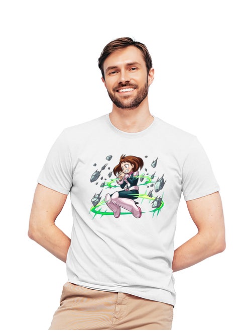 Fashion World Cotton T-shirt Printed with High-quality Anime My hero academy